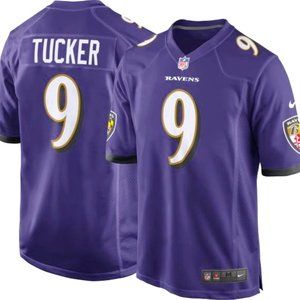 Men's Ravens Jersey - Justin Tucker - M